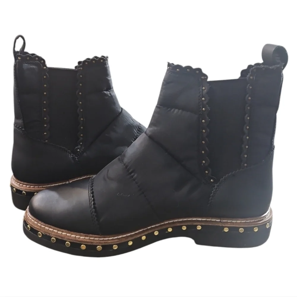 New Free People Leather Chelsea Boots Sz 7.5